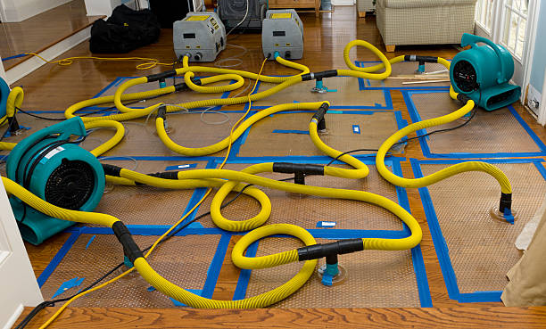 Professional Storm Water Damage Restoration technician working in Stuyvesant Falls, NY
